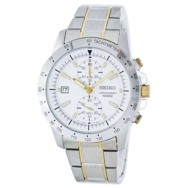Seiko Chronograph Quartz Tachymeter SNN189 SNN189P1 SNN189P Men's Watch
