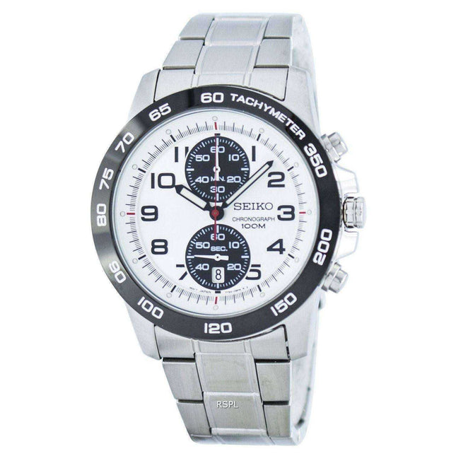 Seiko Chronograph Quartz Tachymeter SNN195 SNN195P1 SNN195P Men's Watch