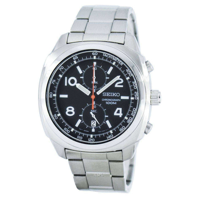 Seiko Chronograph Quartz Tachymeter SNN209 SNN209P1 SNN209P Men's Watch