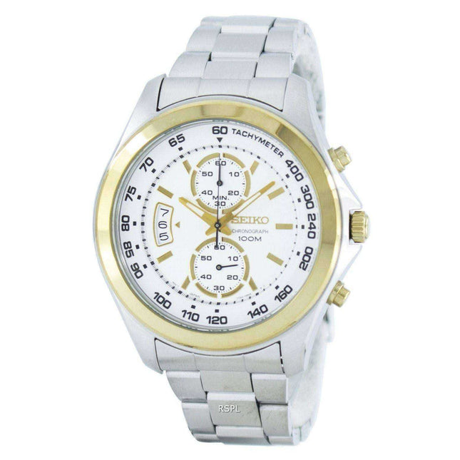 Seiko Chronograph Quartz Tachymeter SNN256 SNN256P1 SNN256P Men's Watch