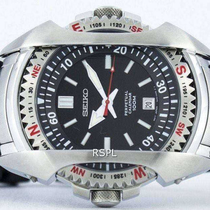 Seiko Quartz Perpetual Calendar SNQ091 SNQ091P1 SNQ091P Men's Watch