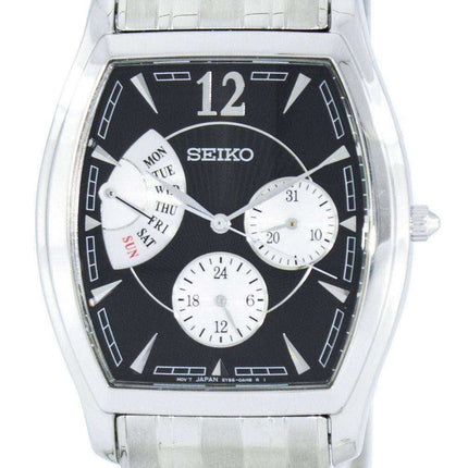 Seiko Retrograde Quartz SNT013 SNT013P1 SNT013P Men's Watch