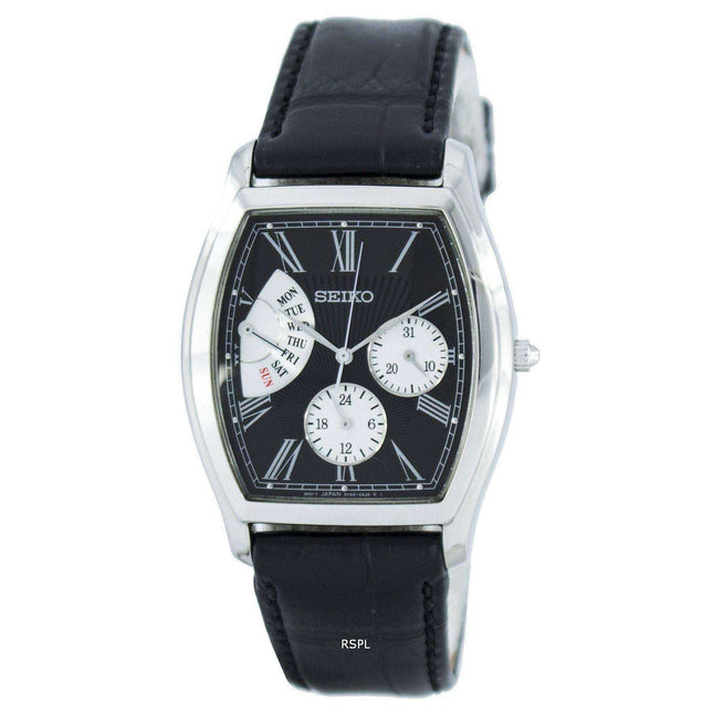 Seiko Retrograde Quartz SNT017 SNT017P1 SNT017P Men's Watch