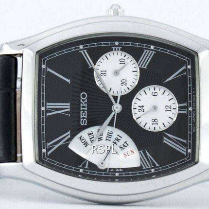 Seiko Retrograde Quartz SNT017 SNT017P1 SNT017P Men's Watch