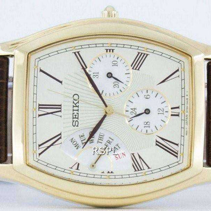Seiko Retrograde Quartz SNT018 SNT018P1 SNT018P Men's Watch