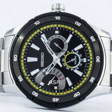 Seiko Retrograde Quartz SNT023 SNT023P1 SNT023P Men's Watch