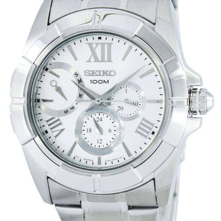 Seiko Multi-Function Quartz SNT039 SNT039P1 SNT039P Men's Watch