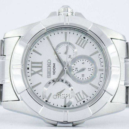 Seiko Multi-Function Quartz SNT039 SNT039P1 SNT039P Men's Watch