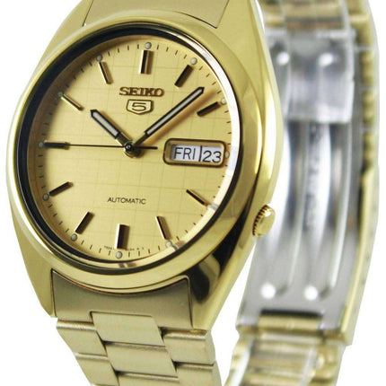 Refurbished Seiko 5 Automatic Gold Dial SNXL72K1 SNXL72K Men's Watch