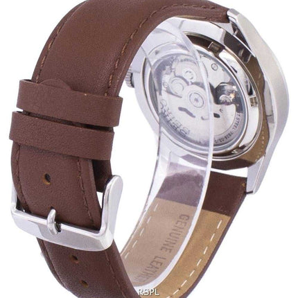 Seiko 5 Sports Automatic Ratio Brown Leather SNZG09K1-LS12 Men's Watch