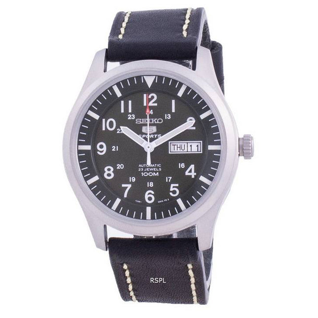 Seiko 5 Sports Military Automatic SNZG09K1-var-LS16 100M Men's Watch