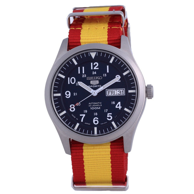 Seiko 5 Sports Automatic Polyester SNZG11J1-var-NATO29 100M Mens Watch