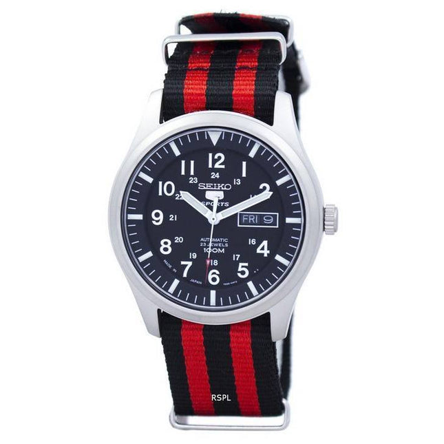Seiko 5 Sports Automatic Japan Made NATO Strap SNZG15J1-NATO3 Men's Watch
