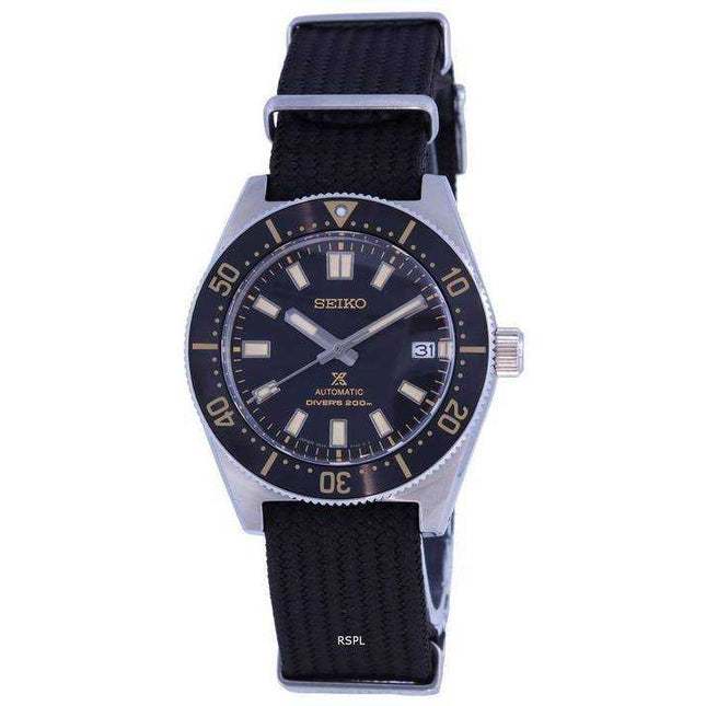Seiko Prospex Divers Polyester Black Dial Automatic SPB239J1 200M Mens Watch
