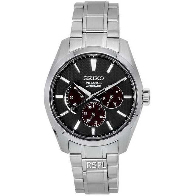 Seiko Presage Sharp Edged Kurotobi Russet Automatic SPB307 SPB307J1 SPB307J 100M Men's Watch