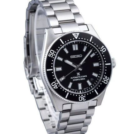Seiko Prospex Stainless Steel Black Dial Automatic Diver's SPB453J1 300M Men's Watch