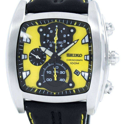 Seiko Retrograde Chronograph Quartz SPC035 SPC035P1 SPC035P Men's Watch