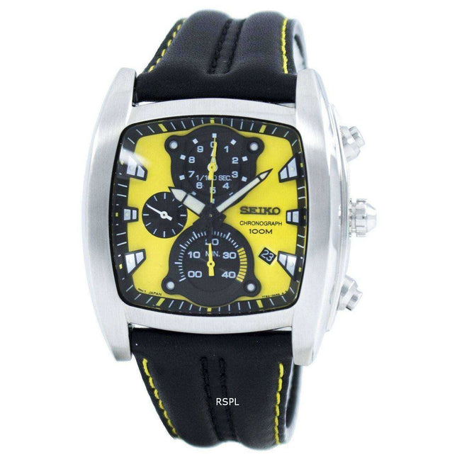 Seiko Retrograde Chronograph Quartz SPC035 SPC035P1 SPC035P Men's Watch