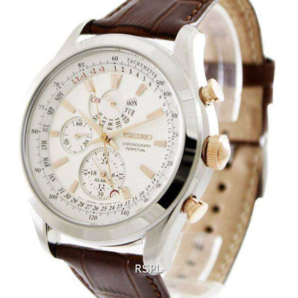 Seiko Chronograph Perpetual SPC129P1 SPC129P SPC129 Mens Watch