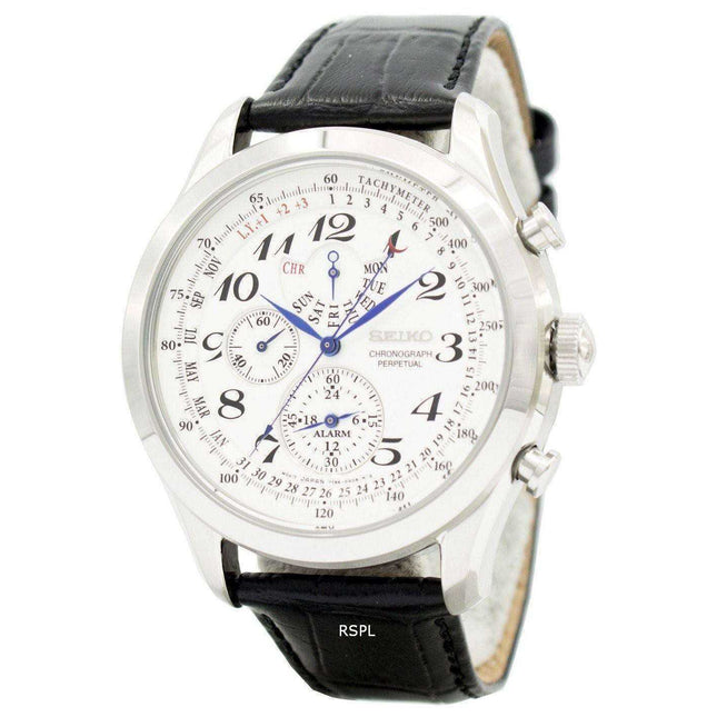 Seiko Chronograph Perpetual Calendar SPC131P1 SPC131P Mens Watch