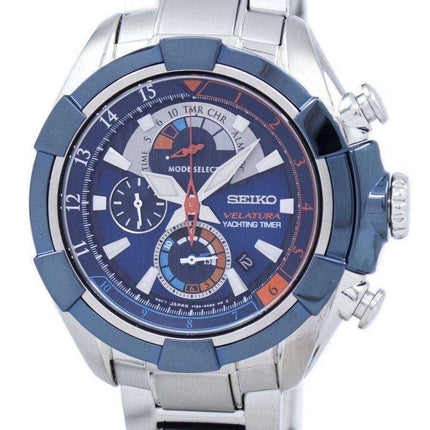 Seiko Velatura Yachting Timer Quartz SPC143 SPC143P1 SPC143P Men's Watch