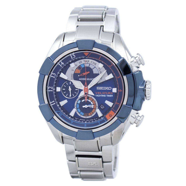 Seiko Velatura Yachting Timer Quartz SPC143 SPC143P1 SPC143P Men's Watch