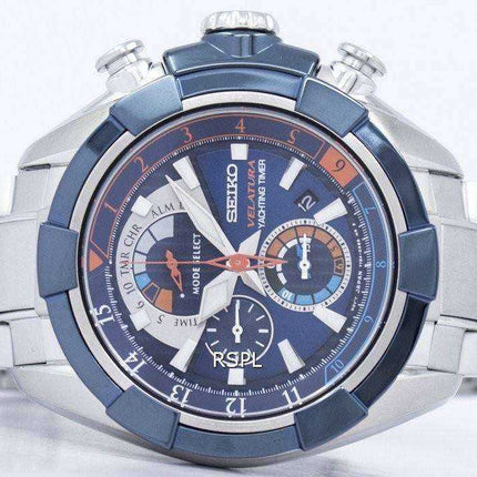 Seiko Velatura Yachting Timer Quartz SPC143 SPC143P1 SPC143P Men's Watch