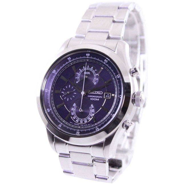 Seiko Chronograph 100M SPC165P1 SPC165P Mens Watch