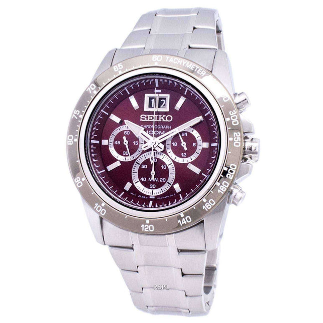 Seiko Lord Chronograph Quartz SPC243 SPC243P1 SPC243P Men's Watch