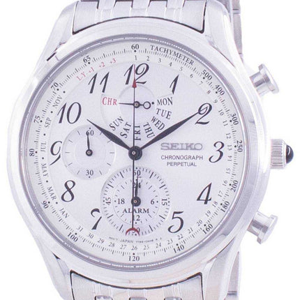 Seiko Chronograph Perpetual SPC251 SPC251P1 SPC251P Quartz Tachymeter Men's Watch