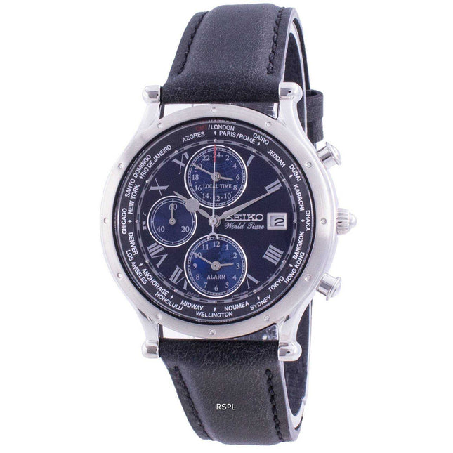 Seiko 30th Anniversary Age Of Discovery World Time SPL059 SPL059P1 SPL059P Quartz Chronograph Limited Edition Men's Watch