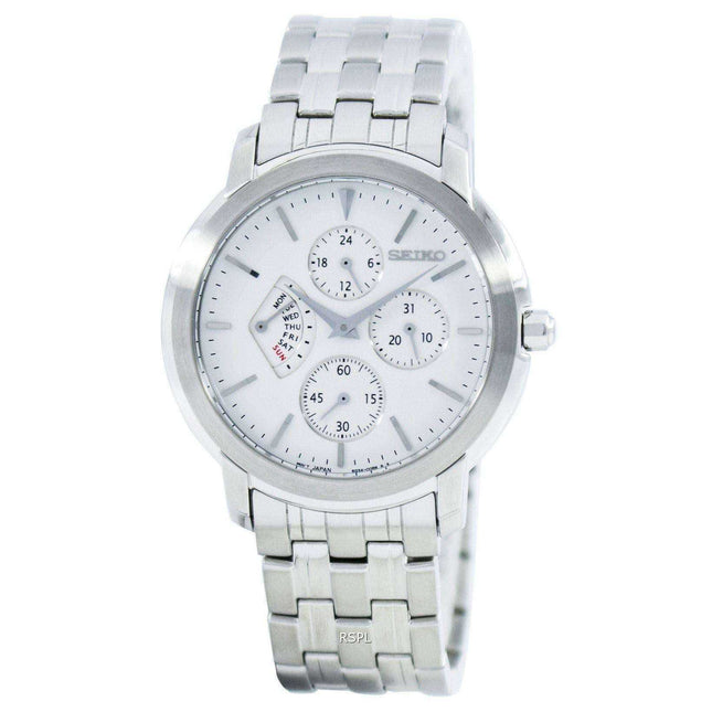 Seiko Retrograde Quartz Multi-Function SRL003 SRL003P1 SRL003P Men's Watch