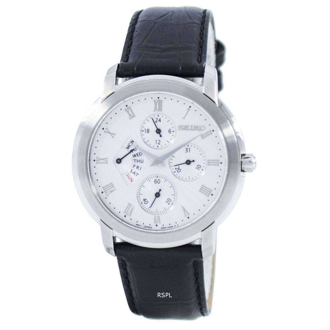 Seiko Retrograde Quartz Multi-Function SRL009 SRL009P1 SRL009P Men's Watch