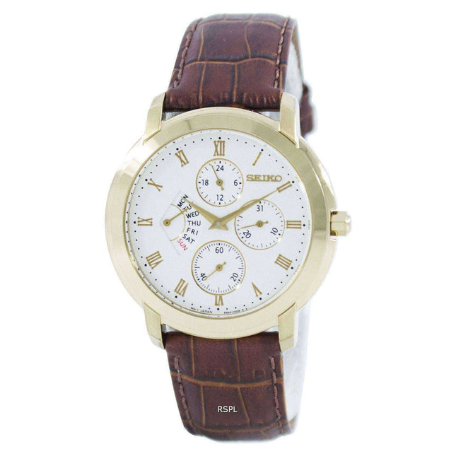 Seiko Retrograde Quartz Multi-Function SRL010 SRL010P1 SRL010P Men's Watch