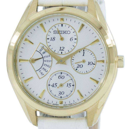 Seiko Retrograde Quartz Multi-Function SRL048 SRL048P1 SRL048P Women's Watch