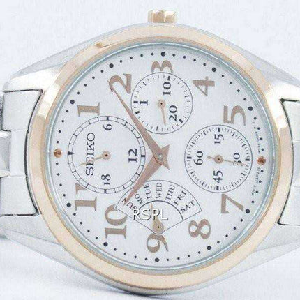 Seiko Retrograde Quartz Multi-Function SRL052 SRL052P1 SRL052P Women's Watch