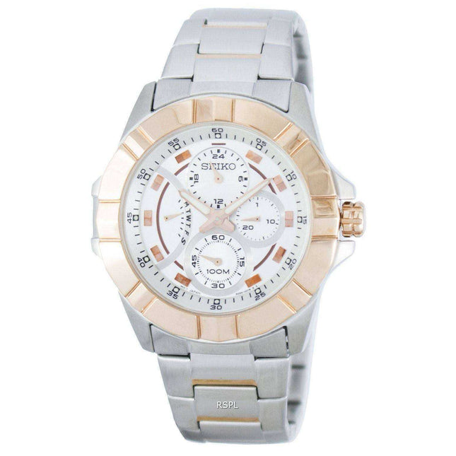 Seiko Lord Retrograde Quartz Multi-Function SRL068 SRL068P1 SRL068P Men's Watch