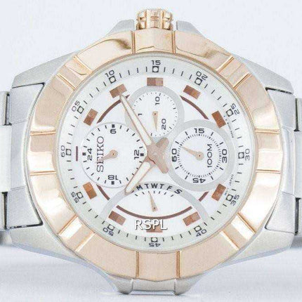 Seiko Lord Retrograde Quartz Multi-Function SRL068 SRL068P1 SRL068P Men's Watch