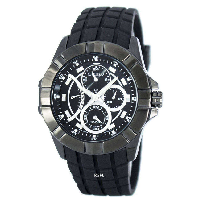 Seiko Lord Retrograde Quartz Multi-Function SRL071 SRL071P1 SRL071P Men's Watch
