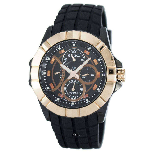 Seiko Lord Retrograde Quartz Multi-Function SRL072 SRL072P1 SRL072P Men's Watch