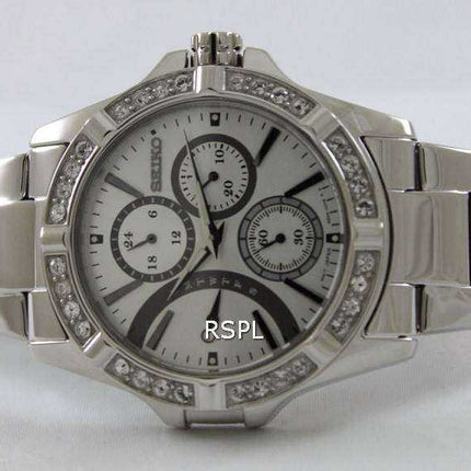 Seiko Lord Series Swarovski Crystal SRLZ87 SRLZ87P1 SRLZ87P Women's Watch