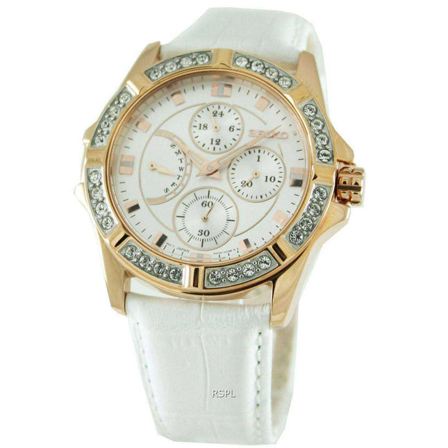 Seiko Lord Swarovski Crystal SRLZ92 SRLZ92P1 SRLZ92P Womens Watch