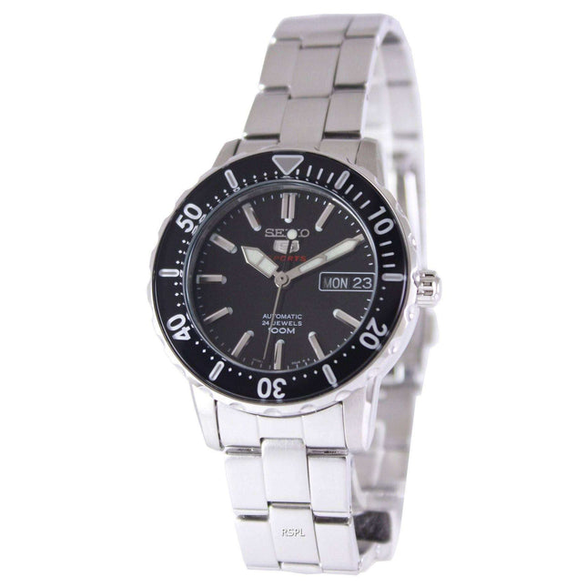 Seiko 5 Sports Automatic 24 Jewels 100M SRP191K1 SRP191K Men's Watch