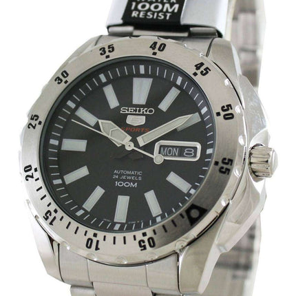 Seiko 5 Sports Automatic 24 Jewels 100M SRP357 SRP357K1 SRP357K Men's Watch