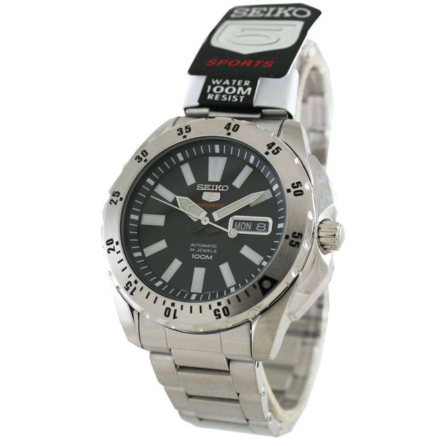Seiko 5 Sports Automatic 24 Jewels 100M SRP357 SRP357K1 SRP357K Men's Watch