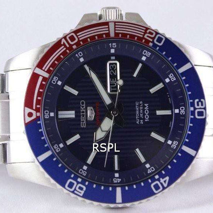 Seiko 5 Sports Automatic 24 Jewels 100M SRP551K1 SRP551K Mens Watch