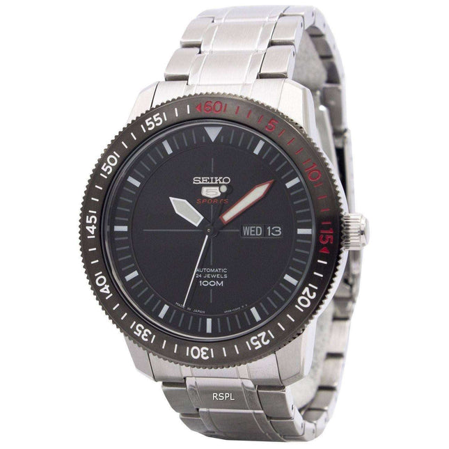 Seiko 5 Sports Automatic 24 Jewels Japan Made SRP567J1 SRP567J Men's Watch