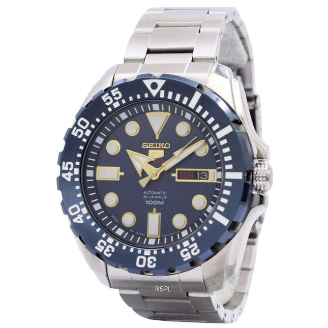 Seiko 5 Sports Automatic 24 Jewels Japan Made SRP605J1 SRP605J Men's Watch