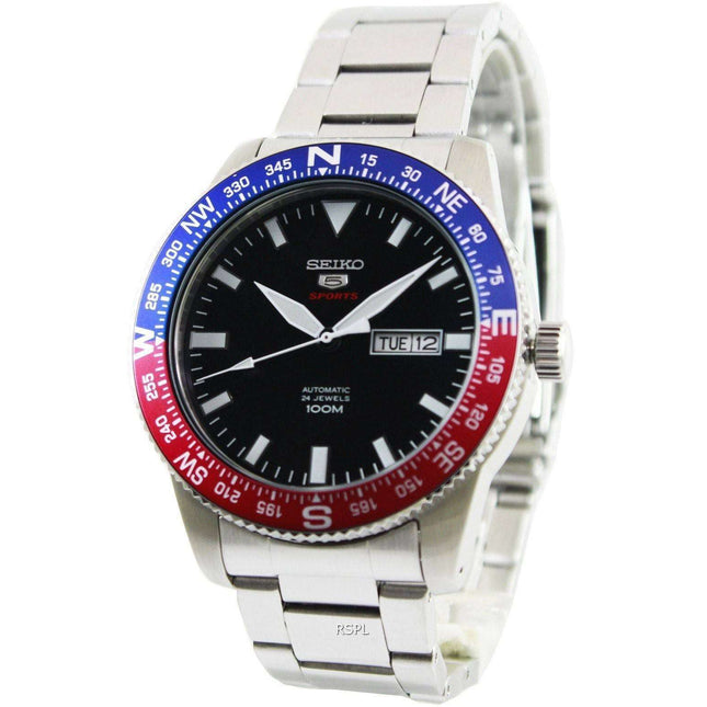 Seiko 5 Sports Automatic 24 Jewels 100M SRP661K1 SRP661K Mens Watch