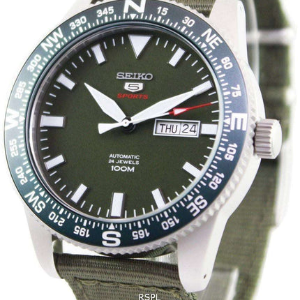 Seiko 5 Sports Automatic 24 Jewels 100M SRP663K1 SRP663K Mens Watch